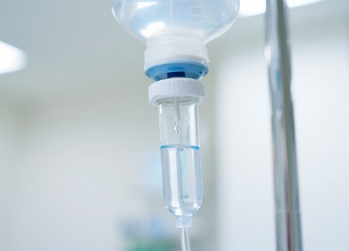 Капельница с раствором Капельница с янтарной кислотой